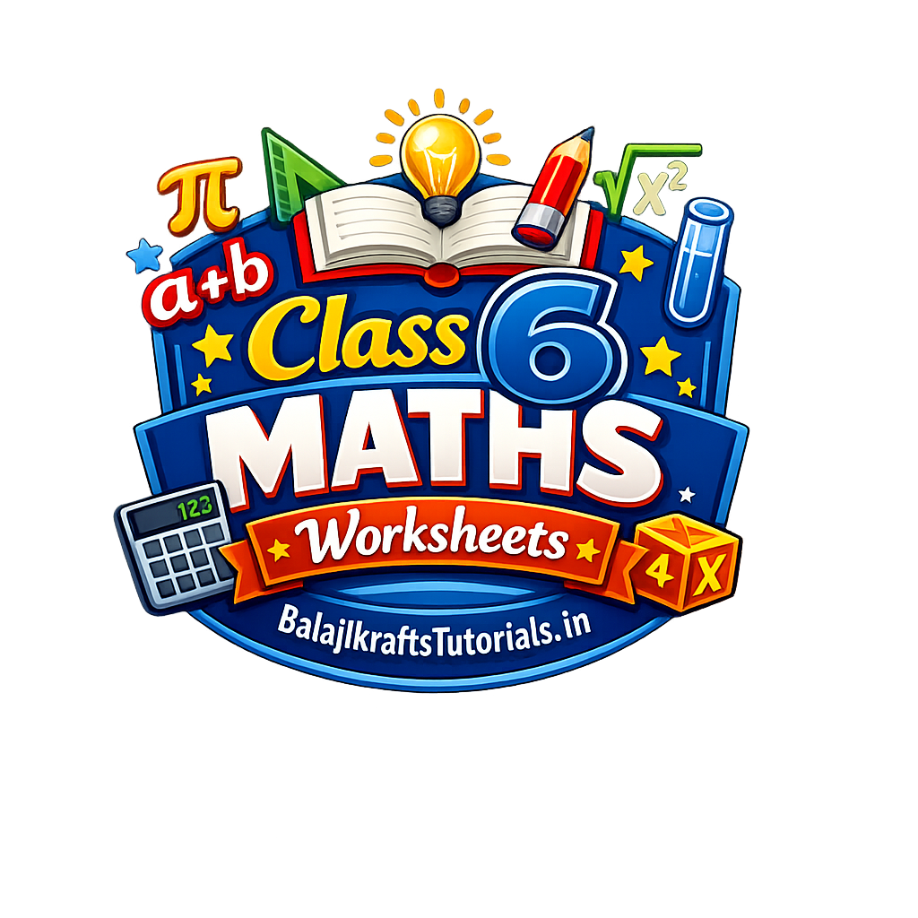 Class 6 Mathematics Worksheets